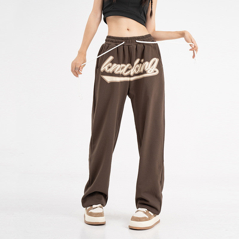 Versatile and Casual Street Hip-Hop American Sweatpants