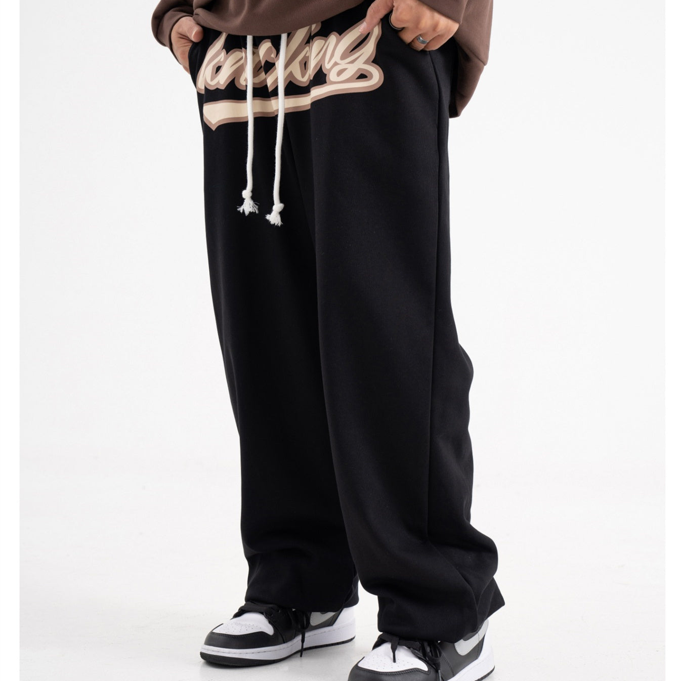 Versatile and Casual Street Hip-Hop American Sweatpants