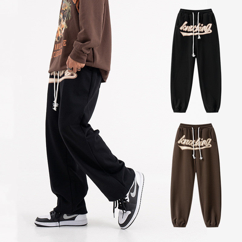 Versatile and Casual Street Hip-Hop American Sweatpants